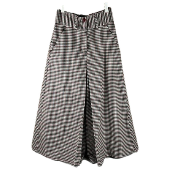 Imperial Houndstooth Cullottes Made in Italy - Picture 1 of 11